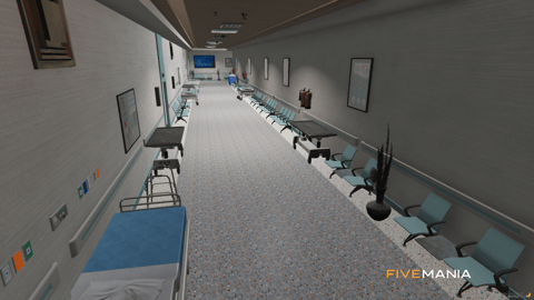 FIVEM Medical Center V2 | Modern Hospital MLO | Interior & Exterior | Reception Area | Patient Rooms | Pharmacy | Working Elevators | Add-On | Optimized | Fivem Ready | High Quality — image 31