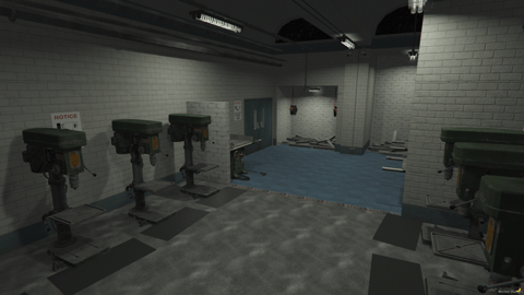 FIVEM Bolingbroke Prison | Enhanced Prison MLO | Interior & Exterior | Control Room & Cells | Add-On | Optimized | Fivem Ready | High Quality — image 31