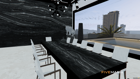 FIVEM Vinewood Villa | Luxury Modern Estate | Pool & Basketball Court | Gym & Walk-In Closet | Interior & Exterior | Mansion MLO | Add-On | Optimized | Fivem Ready | High Quality — image 16
