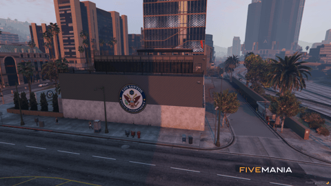 FIVEM Mission Row Police Department V3 | Comprehensive Police Station MLO | Interior & Exterior | Helipad | Multiple Offices | Add-On | Optimized | Fivem Ready | High Quality — image 4
