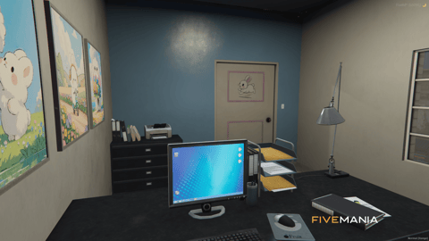 FIVEM Rabbit Coffee | Cozy Coffee Shop MLO | Interior & Exterior | Custom Props | Themed Decor | Add-On | Optimized | Fivem Ready | High Quality — image 12