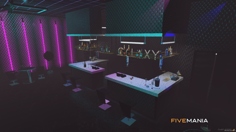 FIVEM Galaxy Nightclub | Vibrant Nightclub MLO | Interior & Exterior | Dynamic Lighting | Bar & Dance Floor | Add-On | Optimized | Fivem Ready | High Quality — image 8