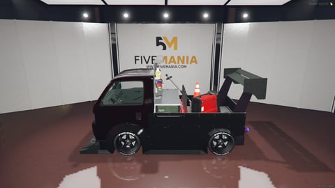 FIVEM Cdy2c | Custom Mini Pickup Truck Add-On | Widebody Kit | Custom Wheels | Tuning Parts | Bed Equipment | Add-On | Optimized | Fivem Ready | High Quality, image 7