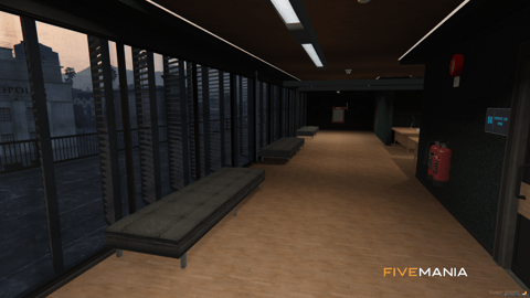 FIVEM Mission Row Police Department V3 | Comprehensive Police Station MLO | Interior & Exterior | Helipad | Multiple Offices | Add-On | Optimized | Fivem Ready | High Quality — image 36