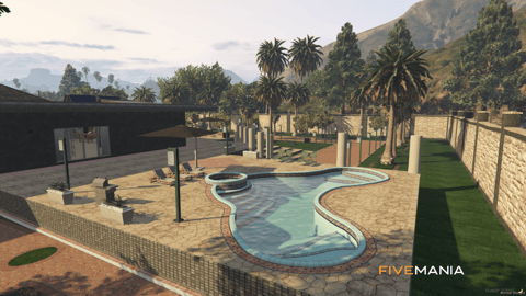 FIVEM Mirror Park Mansion | Luxury Modern Estate MLO | Interior & Exterior | Pool & Garage | Add-On | Optimized | Fivem Ready | High Quality — image 7
