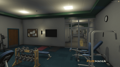 FIVEM Davis Sheriff Station | Detailed Police Station MLO | Interior & Exterior | Shooting Range | Jail Cells | Offices | Add-On | Optimized | Fivem Ready | High Quality — image 15