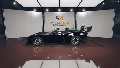 FIVEM D52 | Realistic Sports Car [Unbadged] Add-On | Custom Bodykit | Custom Spoiler | Custom Wheels | Working Lights | Add-On | Optimized | Fivem Ready | High Quality, image 7