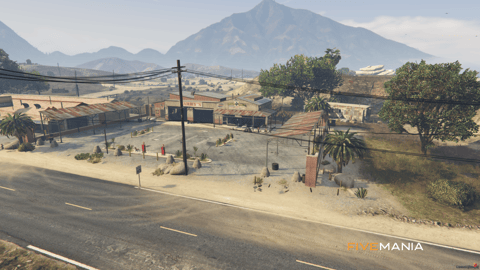 FIVEM Larry's Mechanic | Desert Mechanic Shop MLO | Interior & Exterior | Waiting Area | Office Space | Garage Bays | Add-On | Optimized | Fivem Ready | High Quality — image 16