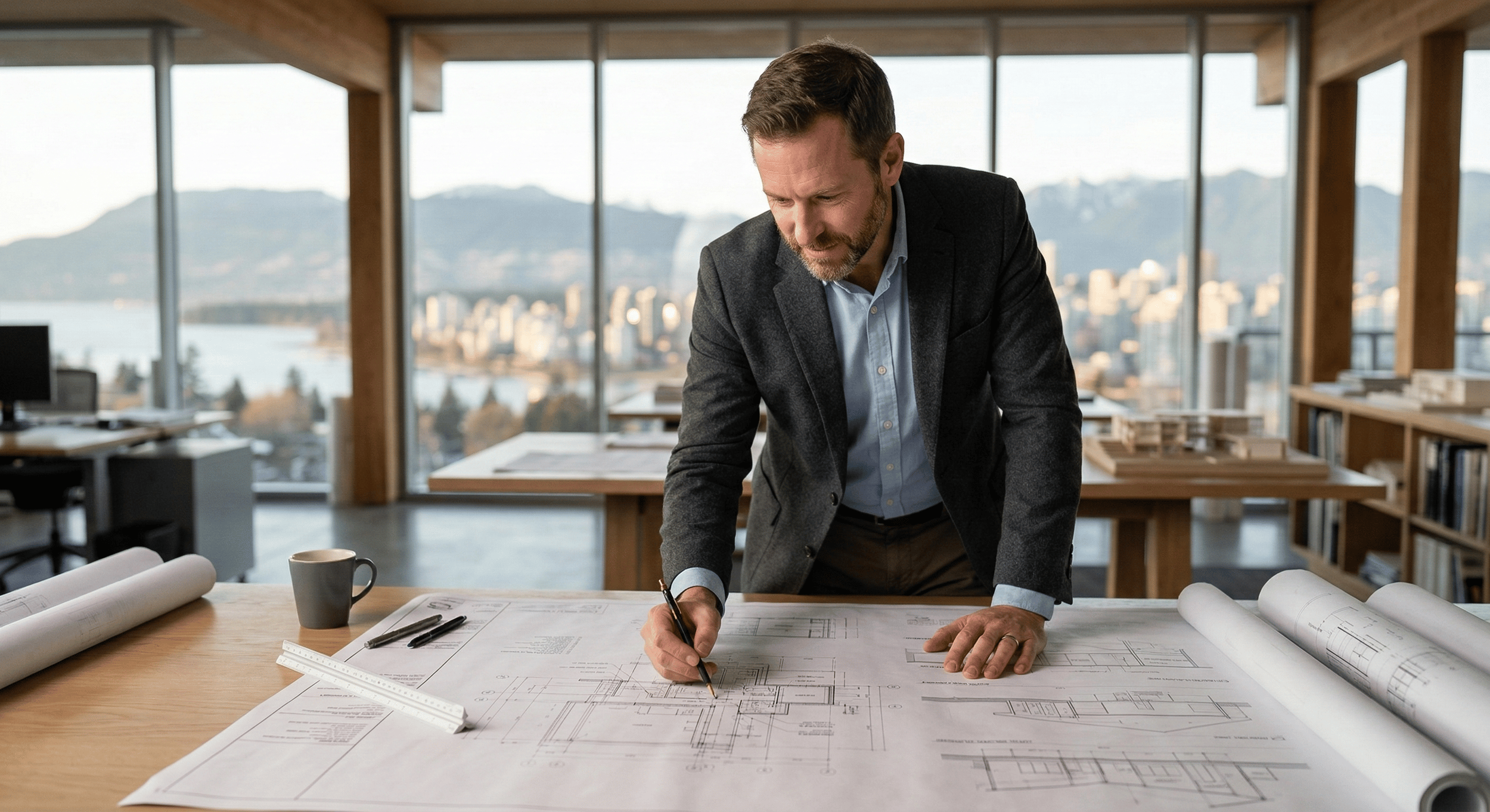 Architectural design and building permits Vancouver — residential plans and zoning coordination