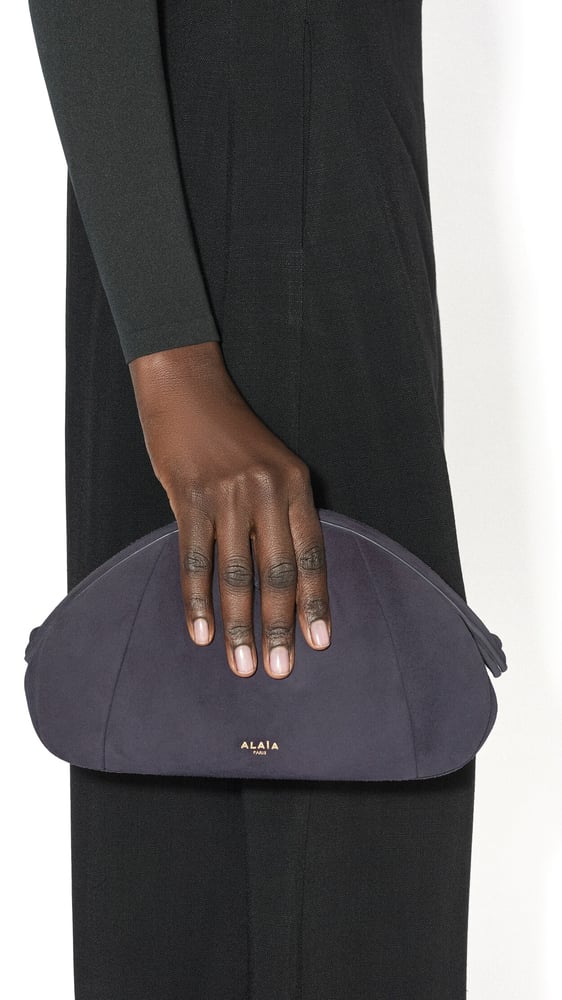 PURSE CLUTCH EN SUÈDE