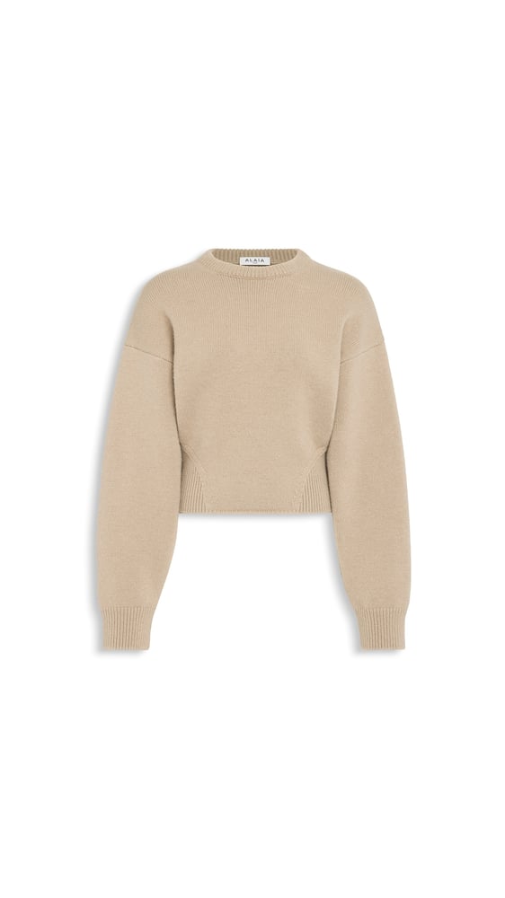 PULL COL ROND EN CACHEMIRE