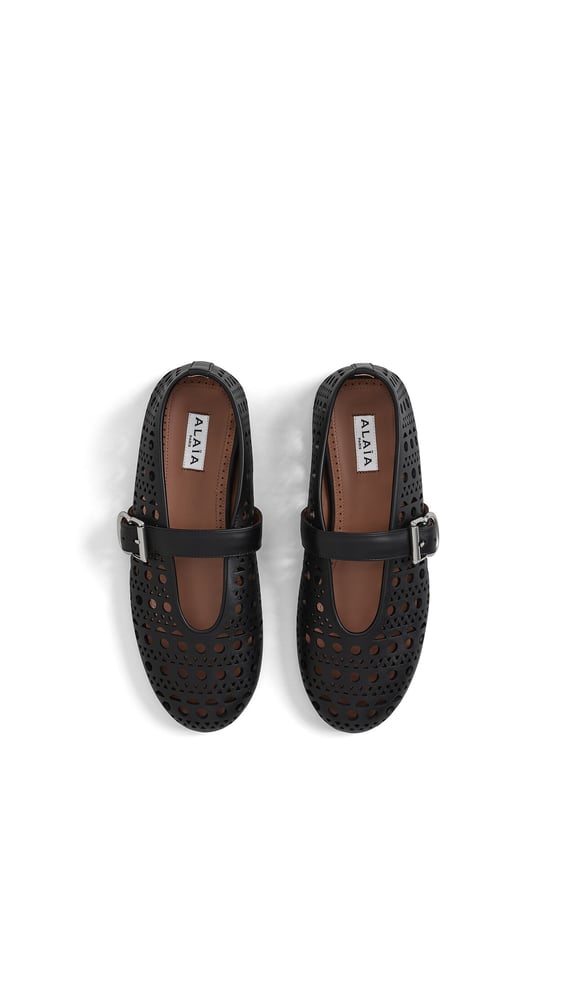 BALLERINES VIENNE EN CUIR