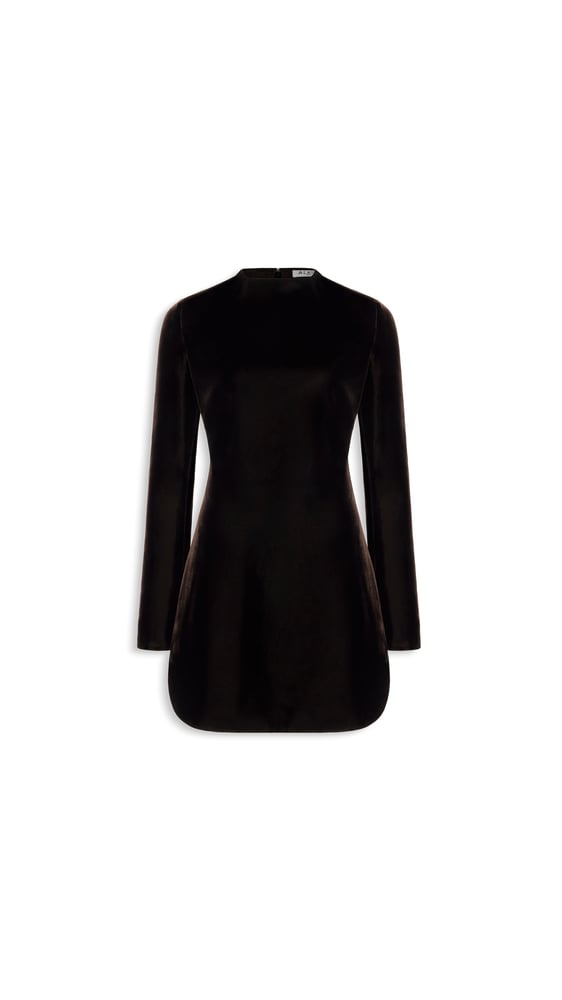 MINI ROBE EN VELOURS
