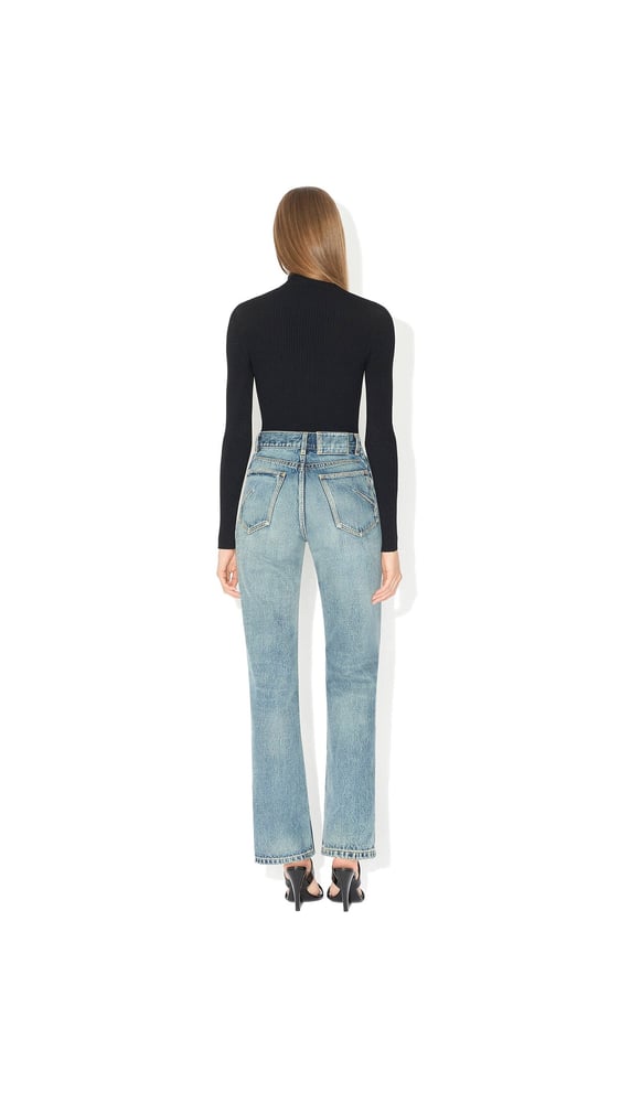JEAN DROIT EN DENIM