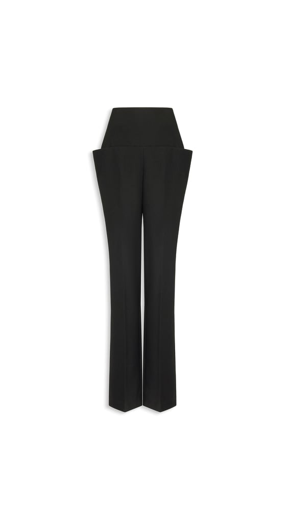 PANTALON TAILLEUR EN LAINE LÉGÈRE