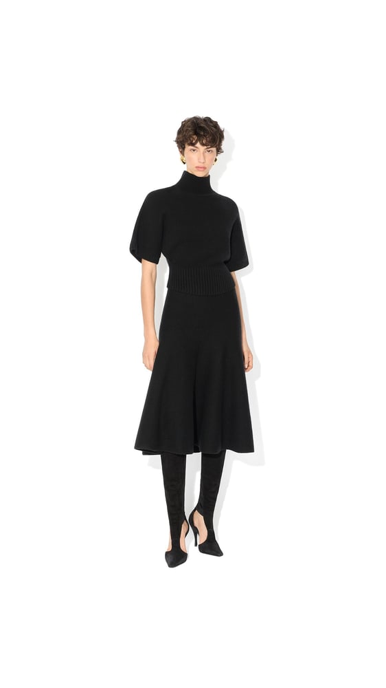 PULL COL MONTANT EN CACHEMIRE