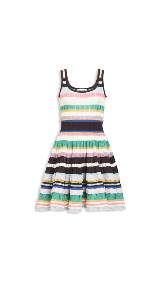 ROBE CRINOLINE MULTICOLORE