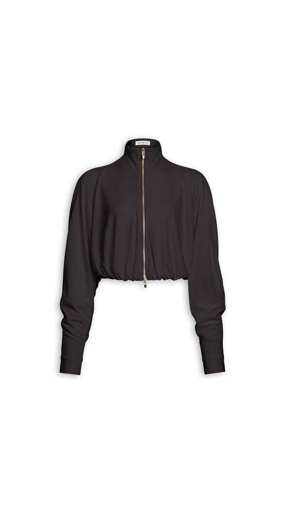 VESTE DRAPÉE EN JERSEY