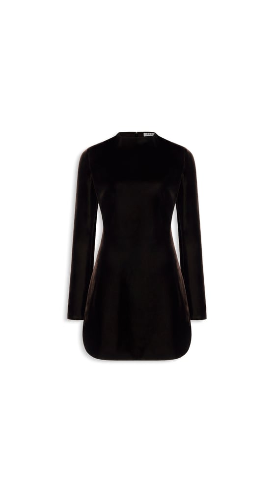MINI ROBE EN VELOURS