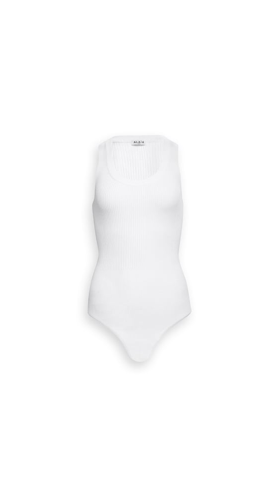 BODY DÉBARDEUR EN MAILLE CÔTELÉE