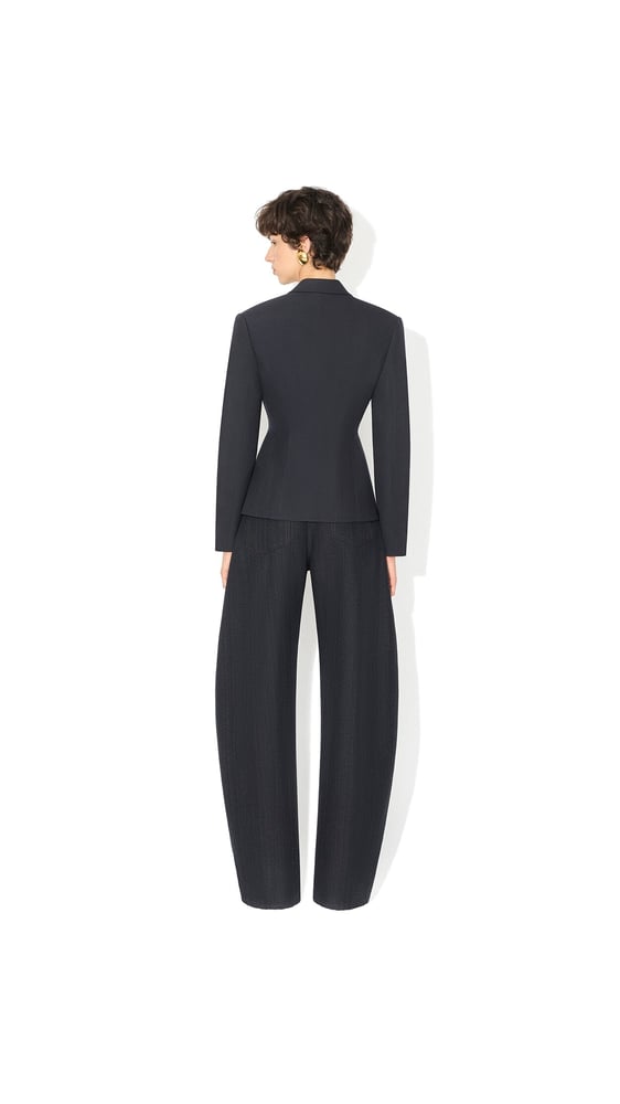 VESTE À DOUBLE BOUTONNAGE EN LAINE