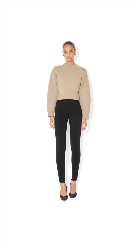 PULL COL ROND EN CACHEMIRE