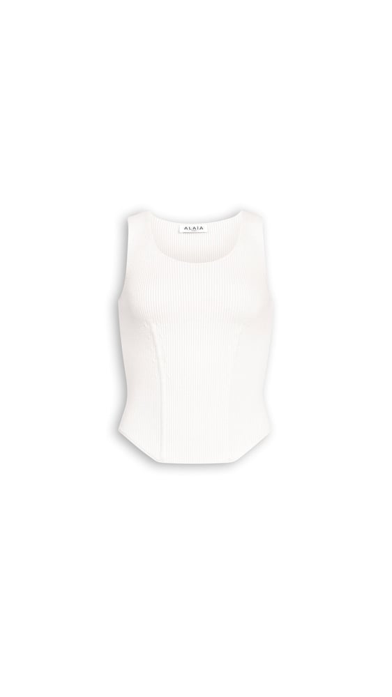 HAUT CORSET EN LAINE