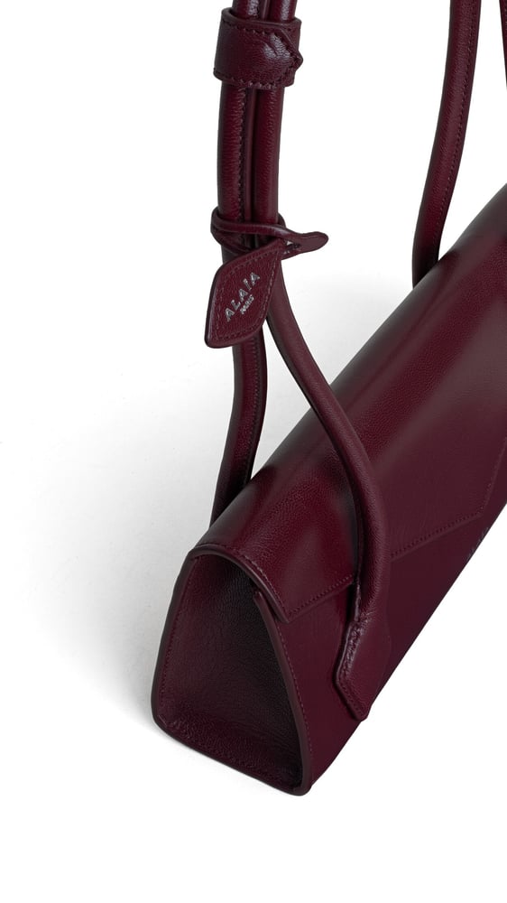 SAC LE TECKEL FLAP SMALL EN CUIR BRILLANT