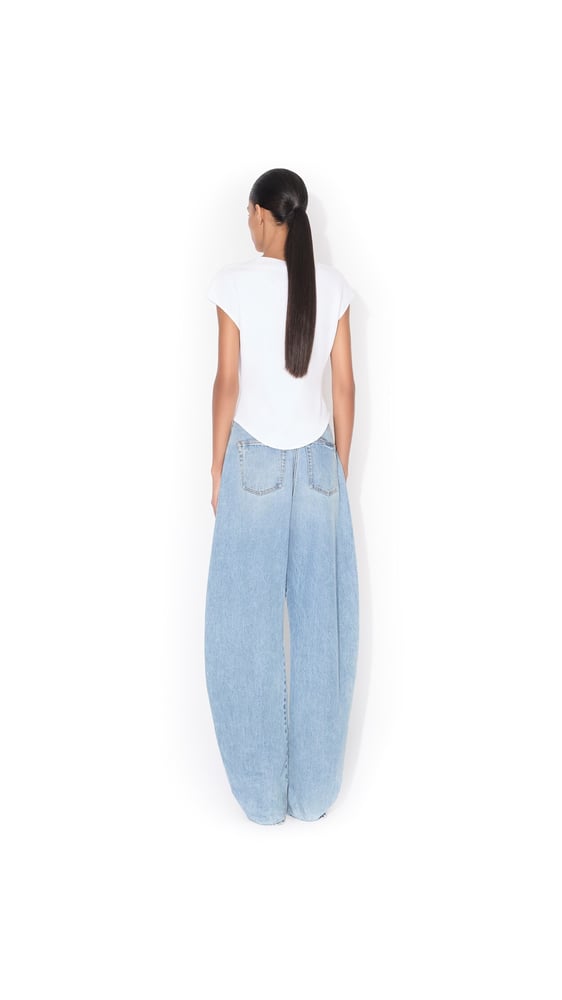 T-SHIRT AJUSTÉ EN COTON