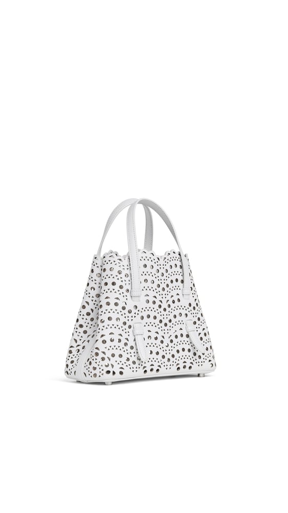 SAC MINA 20 EN CUIR VIENNE PERFORÉ