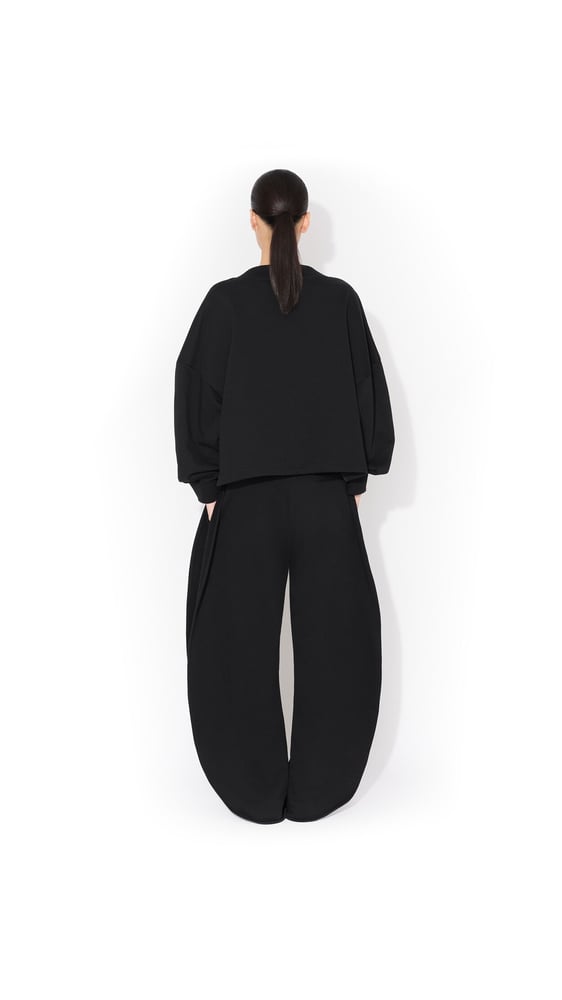 PANTALON PÉTALE EN JERSEY DE COTON