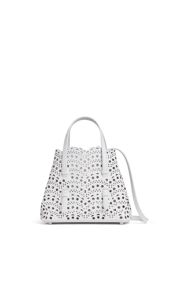 SAC MINA 20 EN CUIR VIENNE PERFORÉ