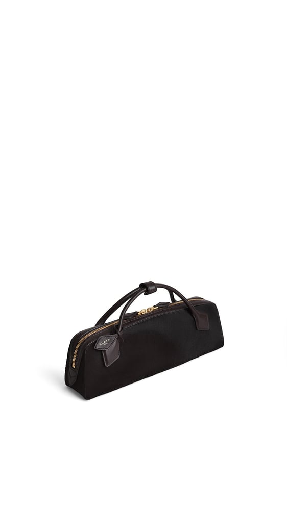 LE TECKEL CLUTCH EN CUIR PONY