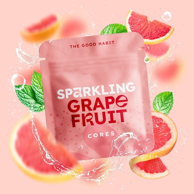 Sparkling Grapefruit Cores