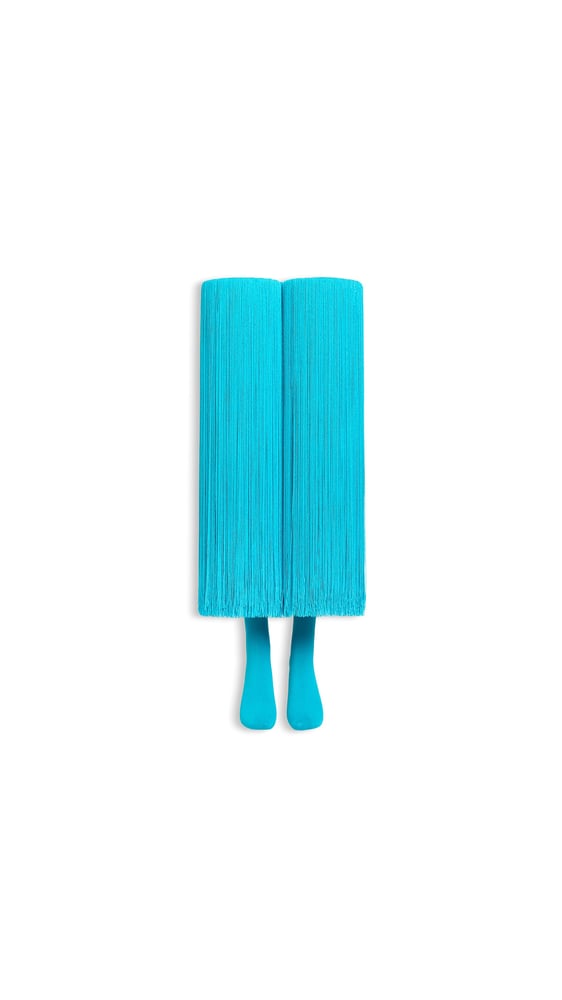 CHAUSSETTES HAUTE À FRANGES
