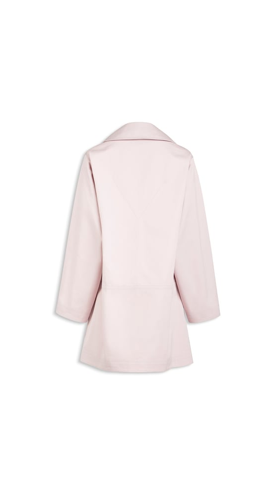 MANTEAU EN COTON-SOIE