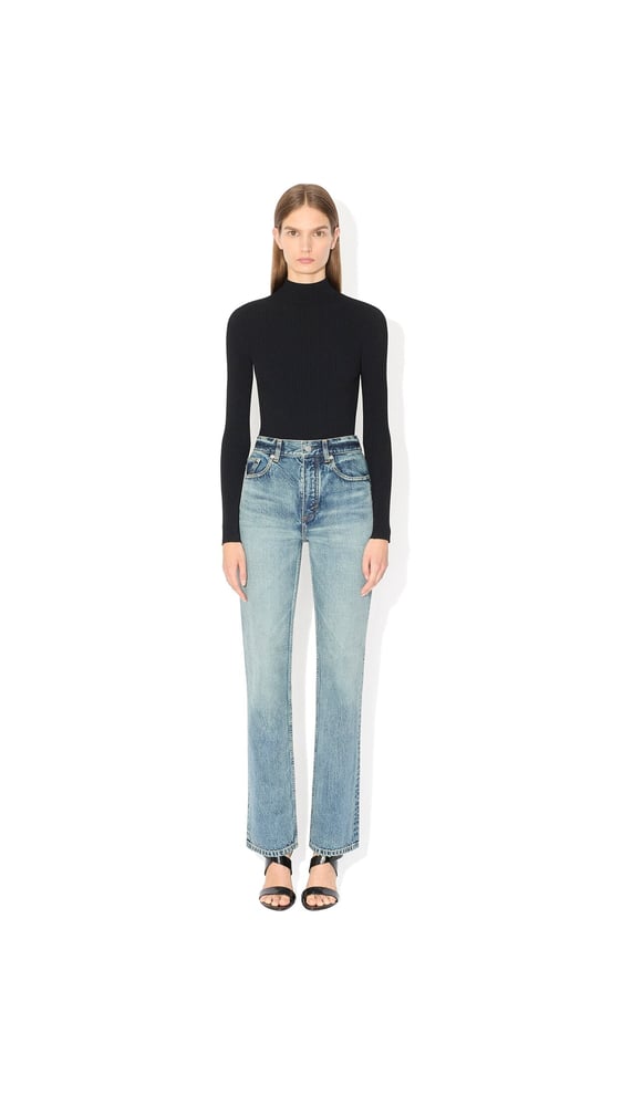 JEAN DROIT EN DENIM