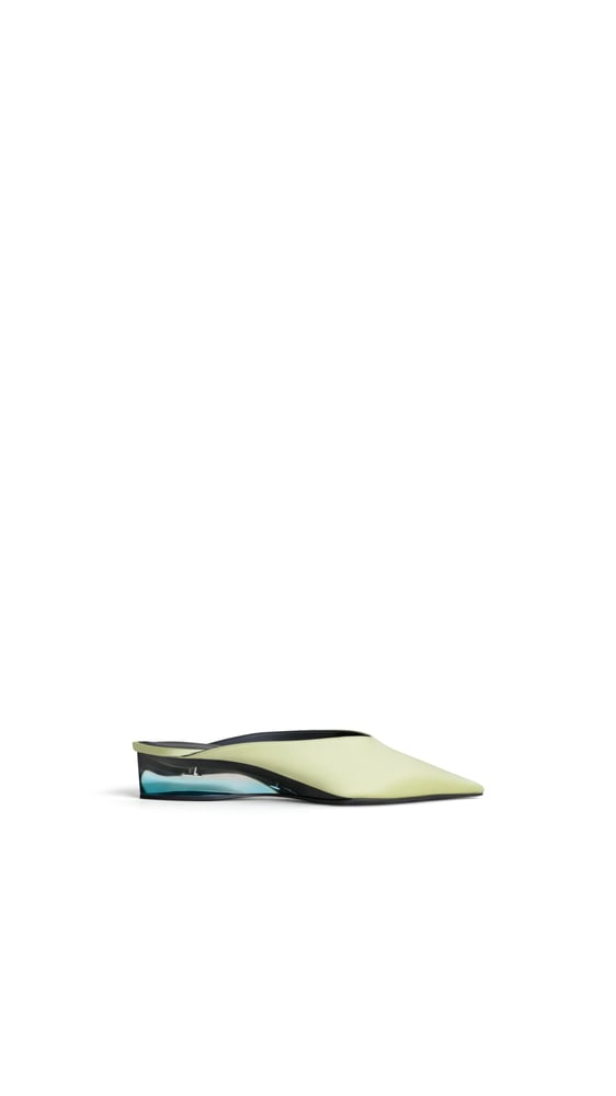 MULES INVISIBLE EN SATIN