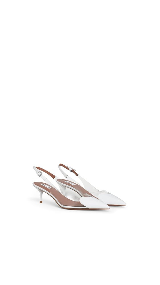 SLINGBACKS LE CŒUR 55 EN CUIR VERNI