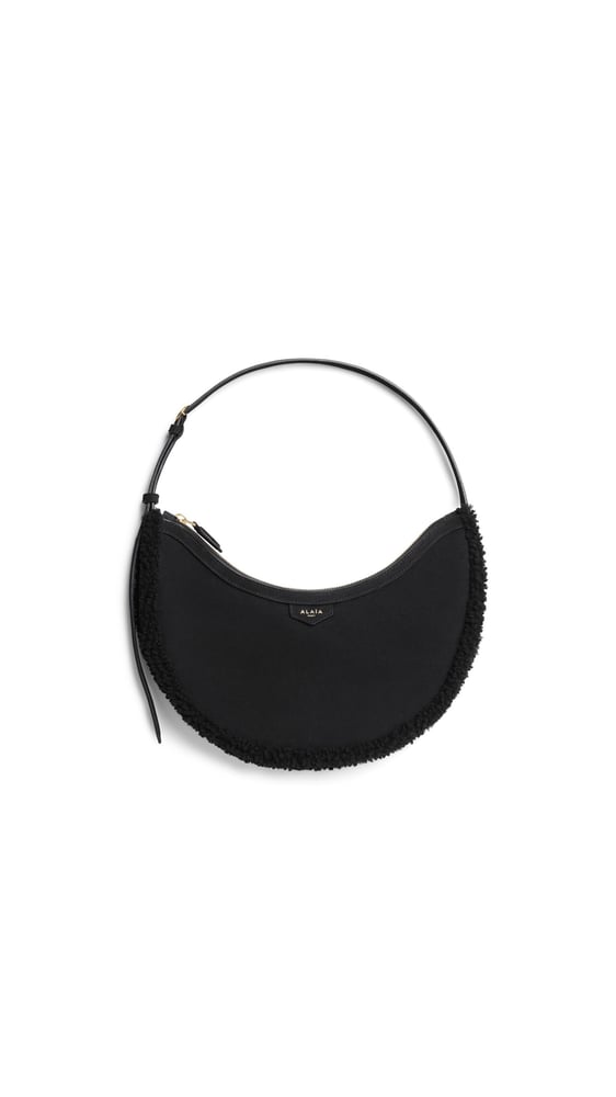 SAC ONE PIECE DEMI LUNE EN SHEARLING