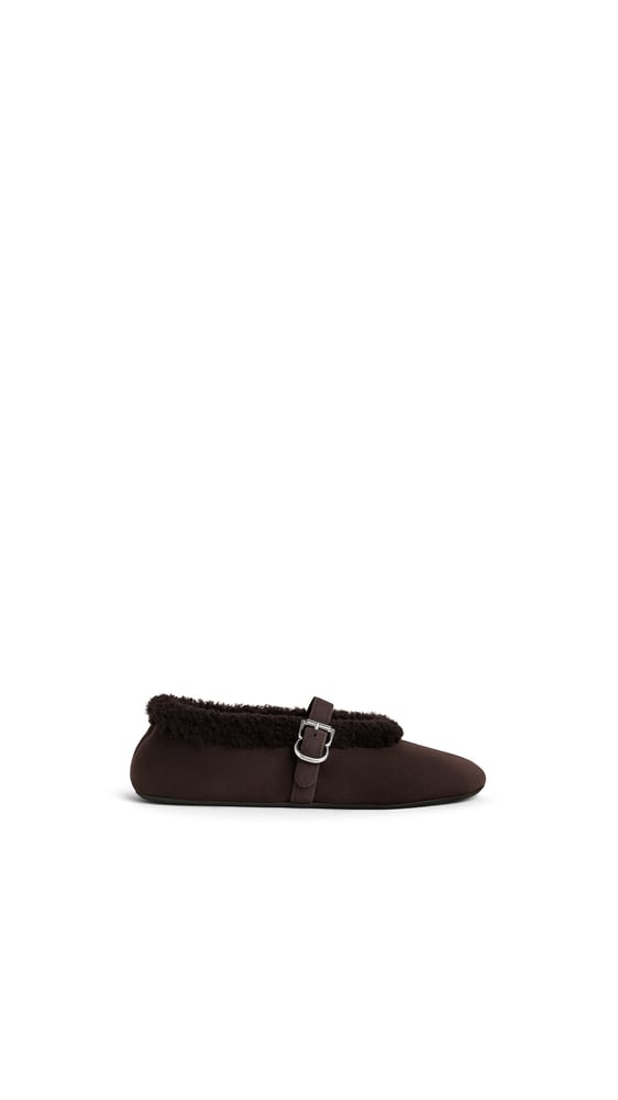 BALLERINES EN SHEARLING