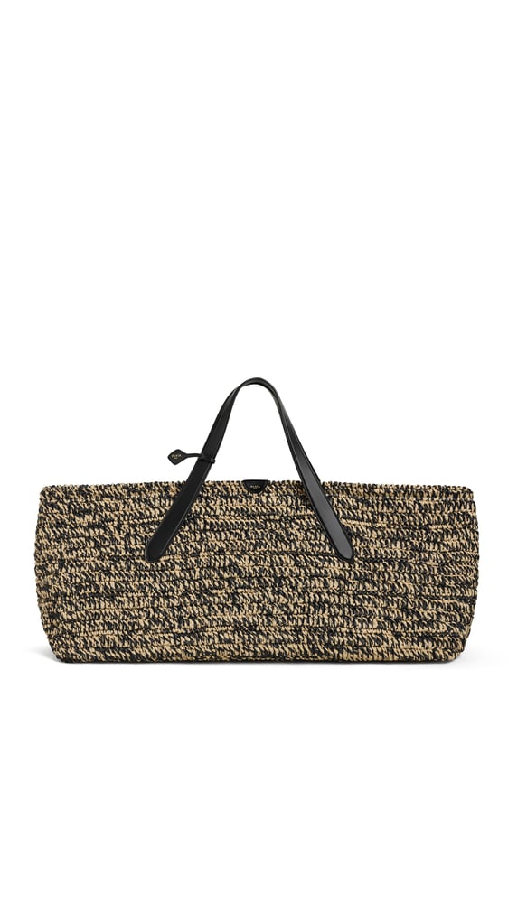 LE PANIER EAST WEST LARGE EN RAPHIA