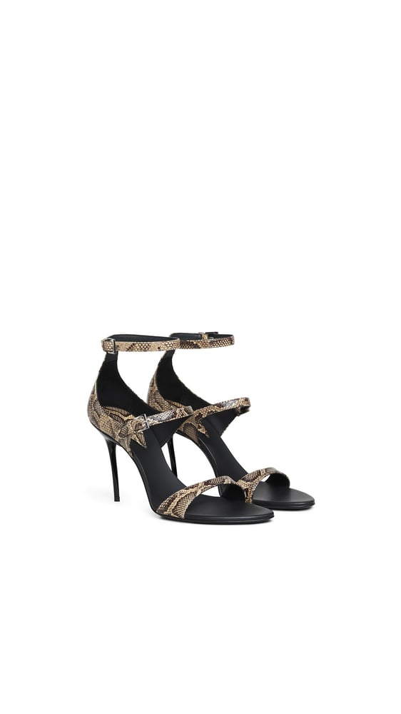 SANDALES DROP À BRIDES EN CUIR AYERS