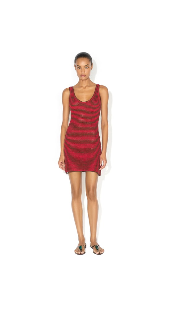ROBE DÉBARDEUR EN MAILLE