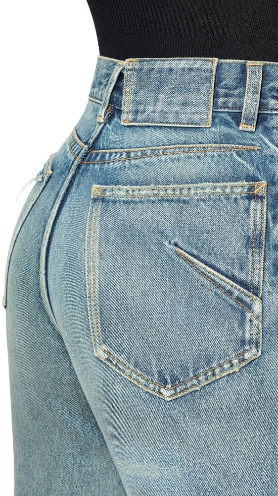JEAN DROIT EN DENIM