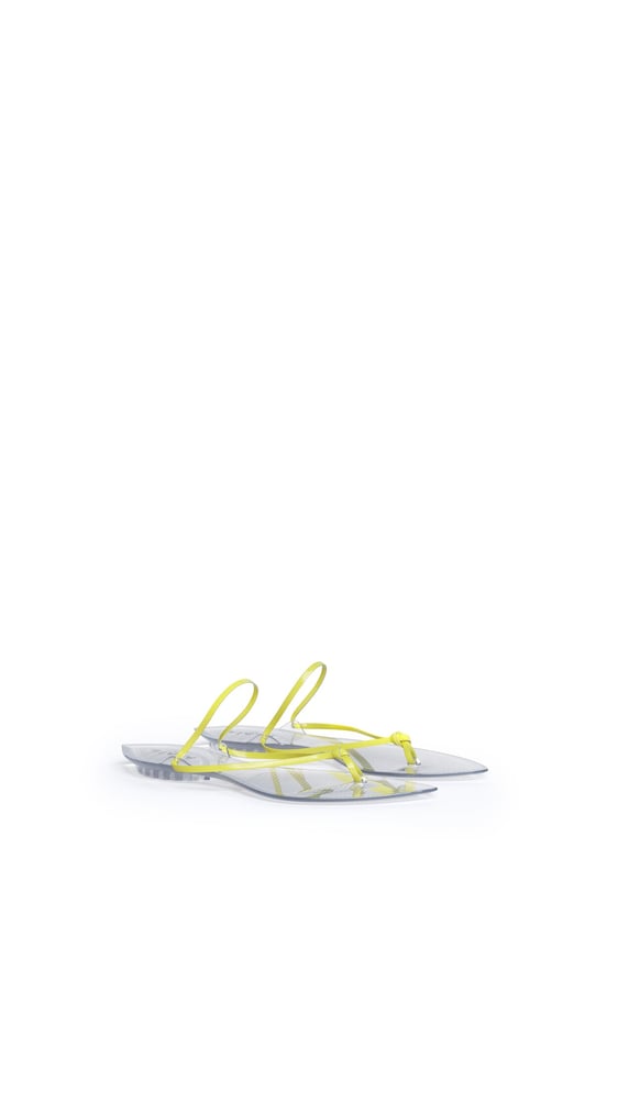 TONG INVISIBLES EN CUIR VERNI