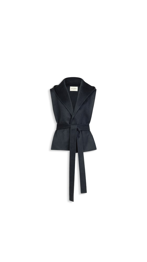 VESTE À CAPUCHE EN CACHEMIRE