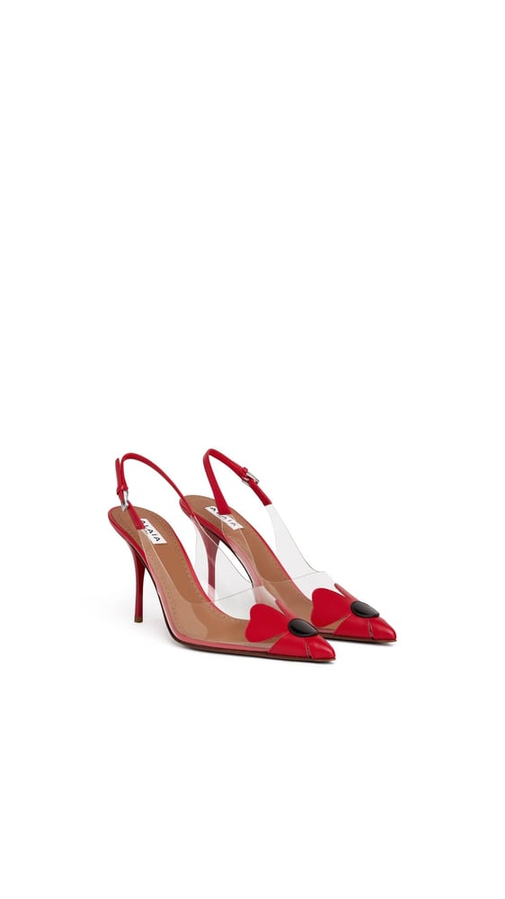 SLINGBACKS BLOOM EN CUIR NAPPA