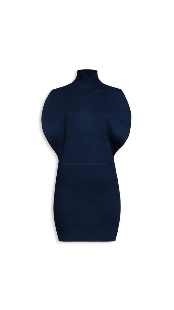 ROBE CINTRÉE EN MAILLE DE SOIE