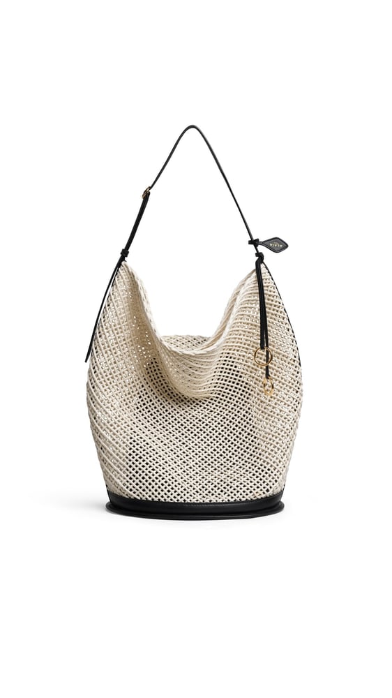 SAC HIP BUCKET LARGE EN FILET DE COTON